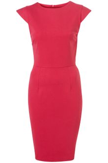 Topshop Clean Ponte Pencil Shift Dress - Lyst