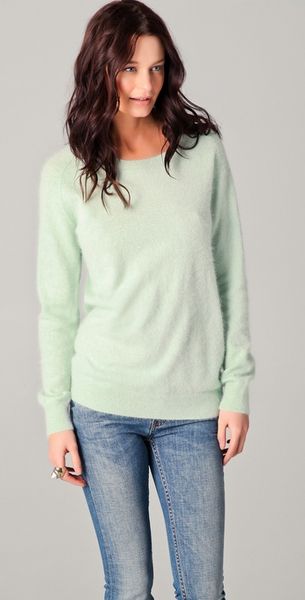 Acne Ry Angora Sweater - Lyst