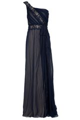 Alberta Ferretti Long Dress with Lace