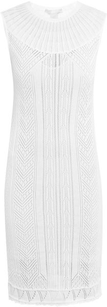 Antonio Berardi Cotton Knitted Dress - Lyst