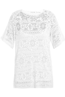 Etoile Isabel Marant Roomi Lace T-shirt Dress - Lyst