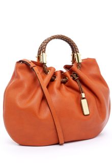 Michael Kors Skorpios Ring Tote, Tangerine - Lyst