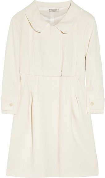  Stretch Cotton-blend Gabardine Coat 