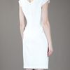 Philosophy Di Alberta Ferretti Fitted Dress in White - Lyst