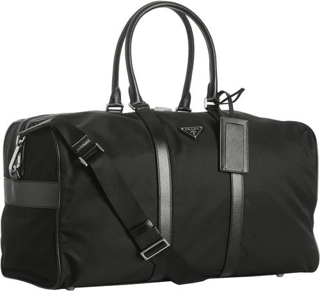 prada mens duffle