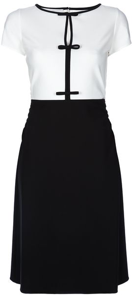 Valentino Short Sleeve Dress - Lyst