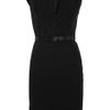 Alexander Mcqueen Crepe WrapEffect Dress in Black - Lyst