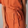 Haute Hippie Flutter Sleeve Mini Dress in Orange - Lyst