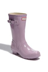Hunter Original Short Gloss Rain Boot Women