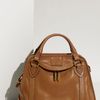 Marc Jacobs Classic Wellington Leather Satchel in Brown (camel) - Lyst
