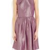 Mulberry Metallic Jacquard Dress in Pink - Lyst