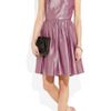 Mulberry Metallic Jacquard Dress in Pink - Lyst