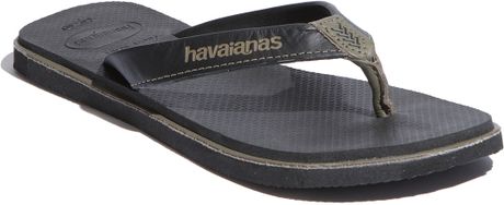 Havaianas Havianas Urban Premium Flip Flop in Black for Men | Lyst