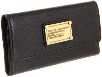 Marc By Marc Jacobs Classic Q Long Trifold Wallet - Lyst