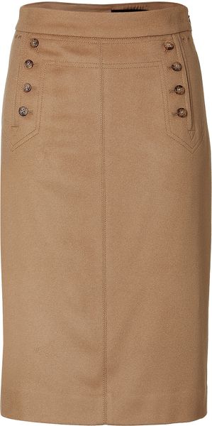 Marc By Marc Jacobs Wool/cashmere Blend Skirt - Lyst