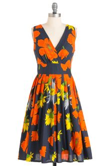 ModCloth Glamour Power To You Dress in Garden - Lyst