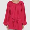 Vionnet Blouse in Red (fuchsia) - Lyst