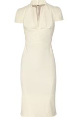 Zac Posen Stretch Cotton-Crepe Dress