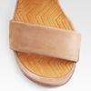 Chie Mihara Cody Suede Slingback Platform Sandals in Brown (green) - Lyst