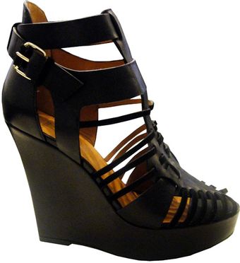 Givenchy Strappy Platform Wedge Sandals - Lyst