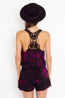 Nasty Gal To Dye For Romper - Lyst