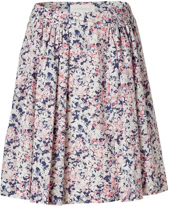 Cacharel Multicolor Swing Skirt - Lyst