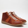 Maison Martin Margiela Mens Replica High Top Sneaker in Brown for Men (rust) - Lyst