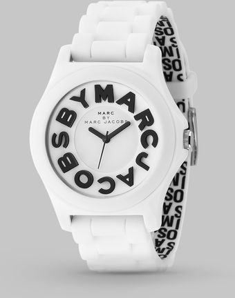 Marc By Marc Jacobs Sloane Logo Strap Watch - Lyst
