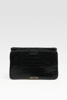 Miu Miu Matelasse Clutch - Lyst