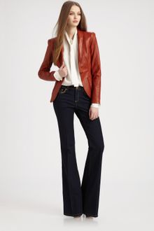 Rachel Zoe Sullivan Ii Leather Jacket - Lyst