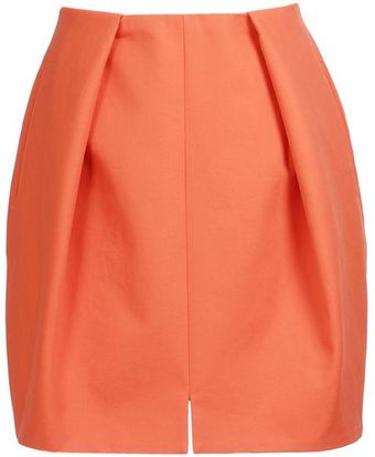 Carven Inverted Pleat Skirt - Lyst