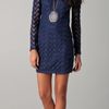 Diane Von Furstenberg Honoka Dress in Blue (navy) - Lyst
