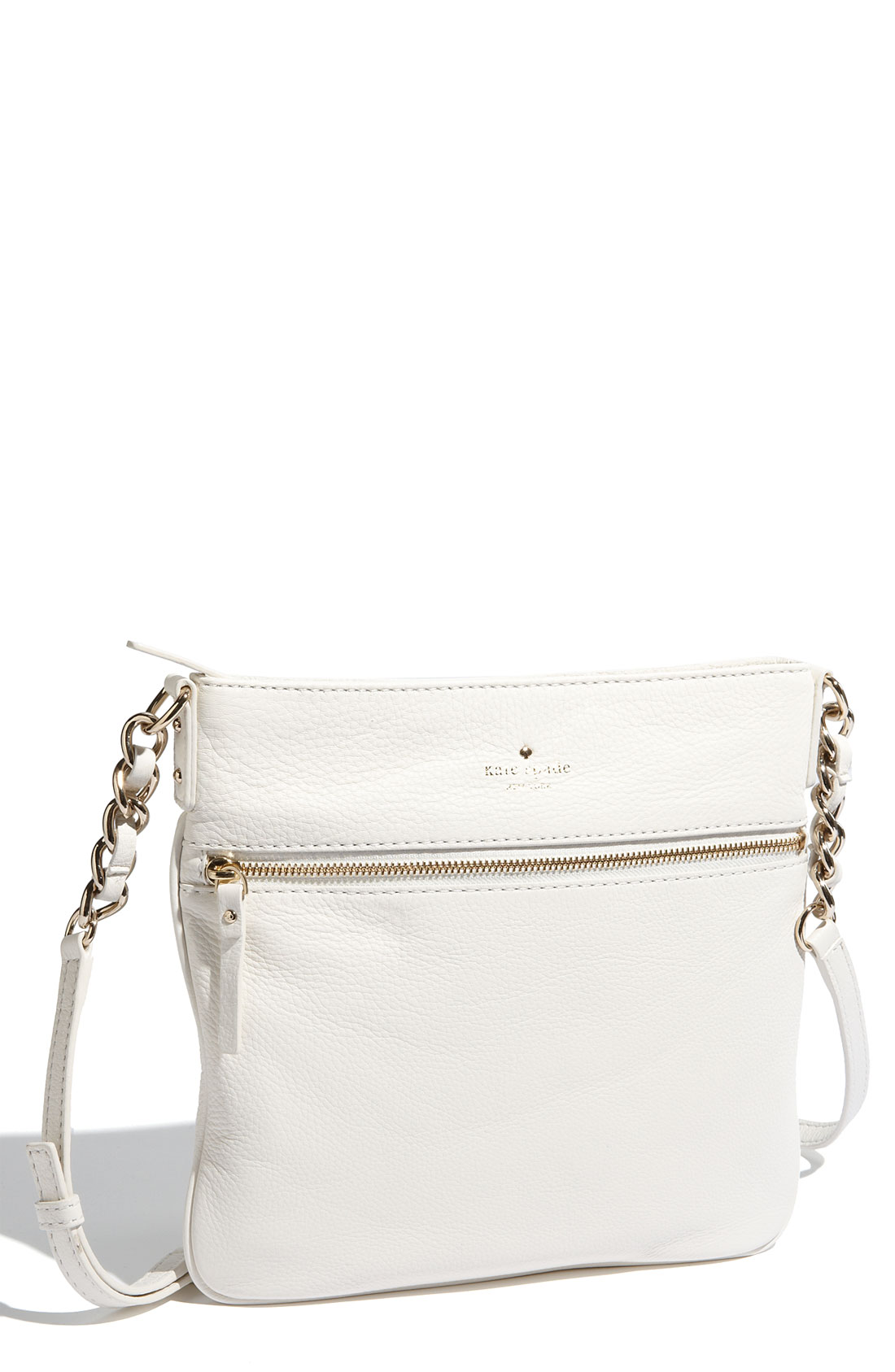 Kate Spade Cobble Hill - Ellen Leather Crossbody Bag in White | Lyst