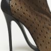 Maison Martin Margiela Defile Leather and Lace Arched Sole Boots in Brown (tan) - Lyst