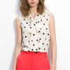 Marc By Marc Jacobs Hot Dot Silk Top in Multicolor (parsnip multi) - Lyst