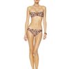 Michael Kors Aventura Animalprint Bandeau Top & Bikini Bottom in Animal - Lyst