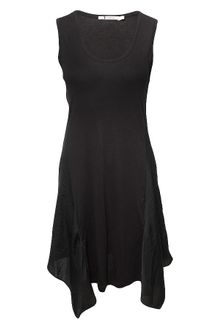 T By Alexander Wang Drape Back Sleeveless Dress - Lyst