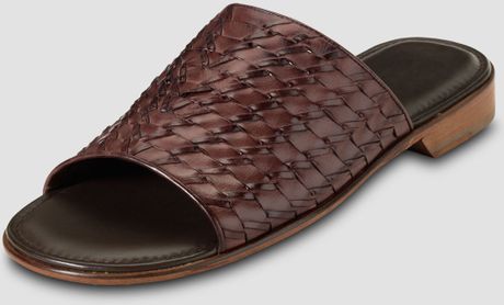 Cole Haan Air Tremont Woven Slide Sandal in Brown for Men (mahogany ...