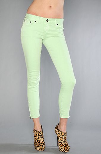  The Cropped Colored Skinny Jean  