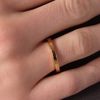 Jennifer Zeuner Thin Band Ring in Gold - Lyst