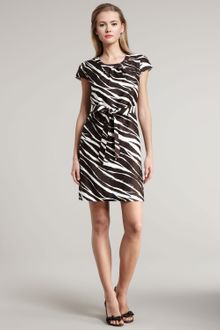 Kate Spade Dorothy Zebra-print Dress - Lyst