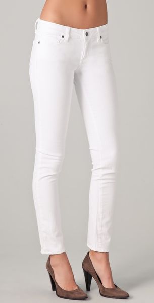 Paige Skyline Skinny Jeans - Lyst