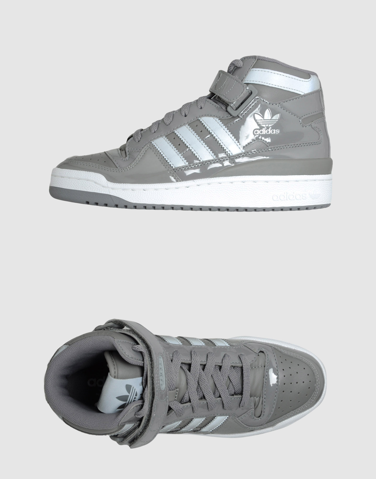 Adidas High Top Sneakers in Gray for Men (grey) | Lyst