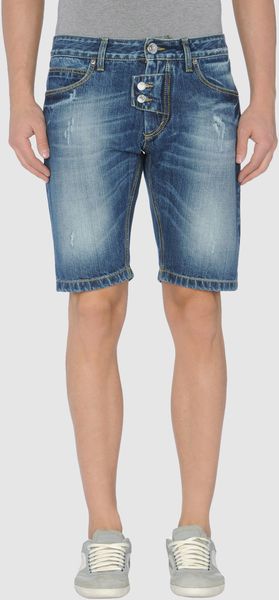 Dvalencia Denim Bermudas in Blue for Men - Lyst
