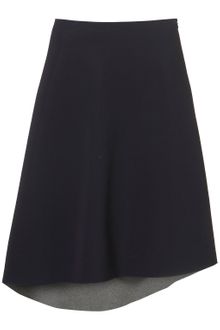 Topshop Neoprene Circle Skirt  - Lyst
