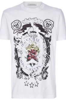 Pierre Balmain Printed T-shirt - Lyst