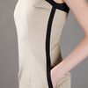 Dsquared2 Colour Block Dress in Black (beige) - Lyst