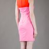 Dsquared2 Colour Block Dress in Orange (pink) - Lyst