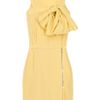 3.1 Phillip Lim Silk Cdc Overlap Dress in Yellow - Lyst