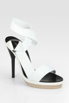 3.1 Phillip Lim Kiara Elastic Criss-cross Sandals - Lyst